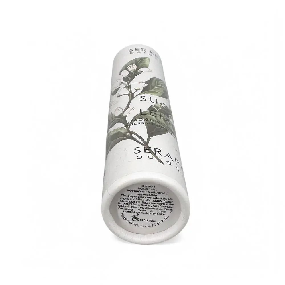 Seraphine Botanicals Sugar and Lemon Moisturizing Lip Scrub 15ml 0.51 fl oz